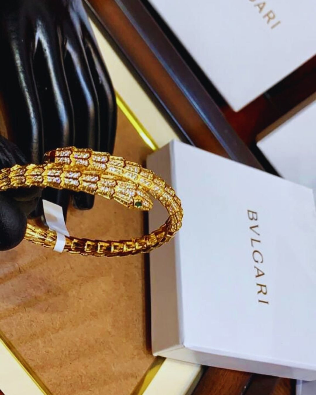 First Copy BVLGARI Serpenti Bracelet – Luxury Serpent Wrist Accessory