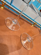 Tiffany & Co. Whiskey Glass Set – First Copy Butterfly Etched Pair