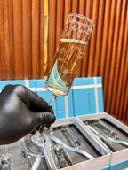 Tiffany & Co. Whiskey Glass Set – First Copy Butterfly Etched Pair