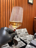 Dior Whiskey Glass Set – First Copy Etched Crystal Pair