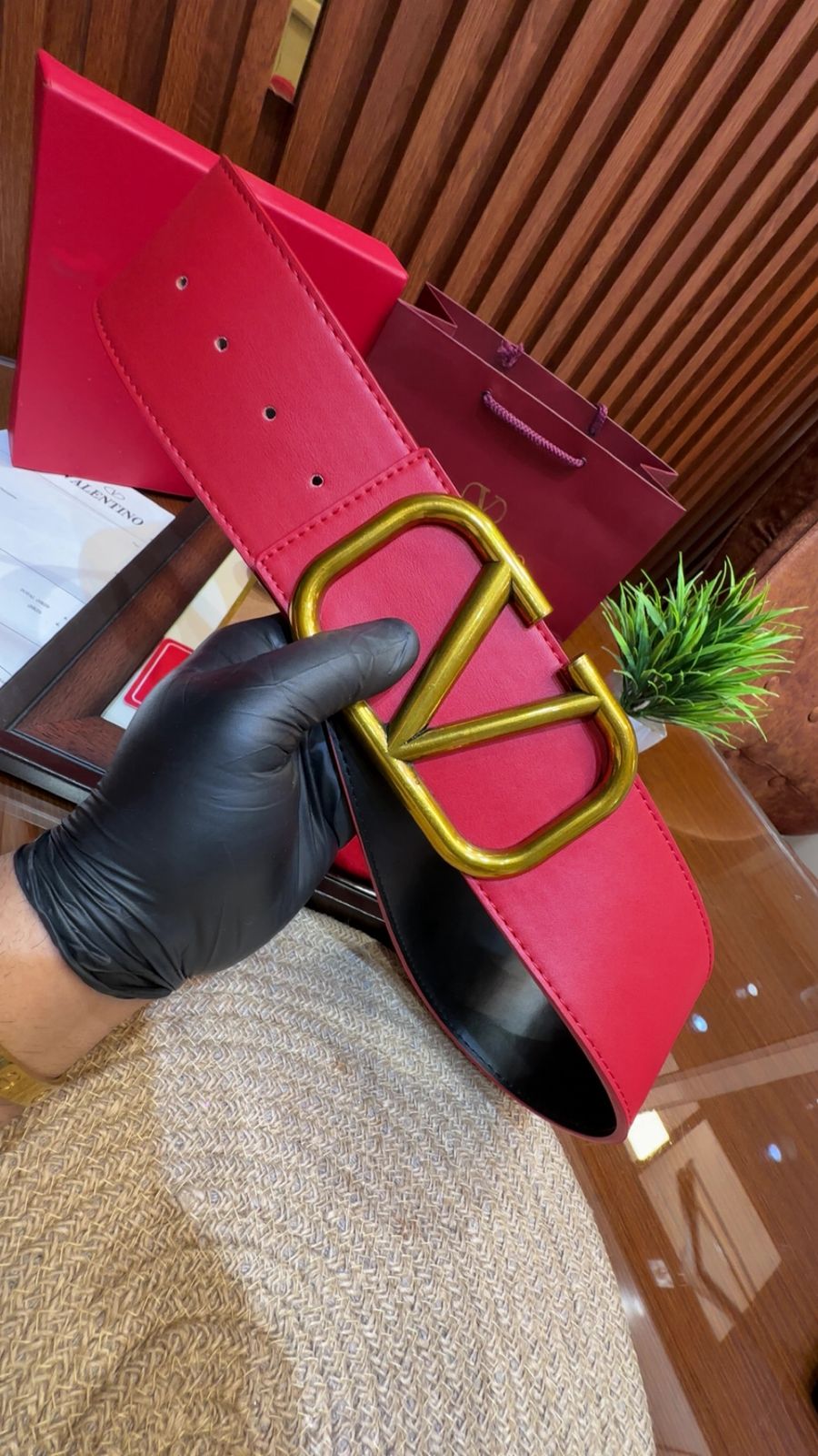 Replica Valentino Belt Set – First Copy Leather Belts