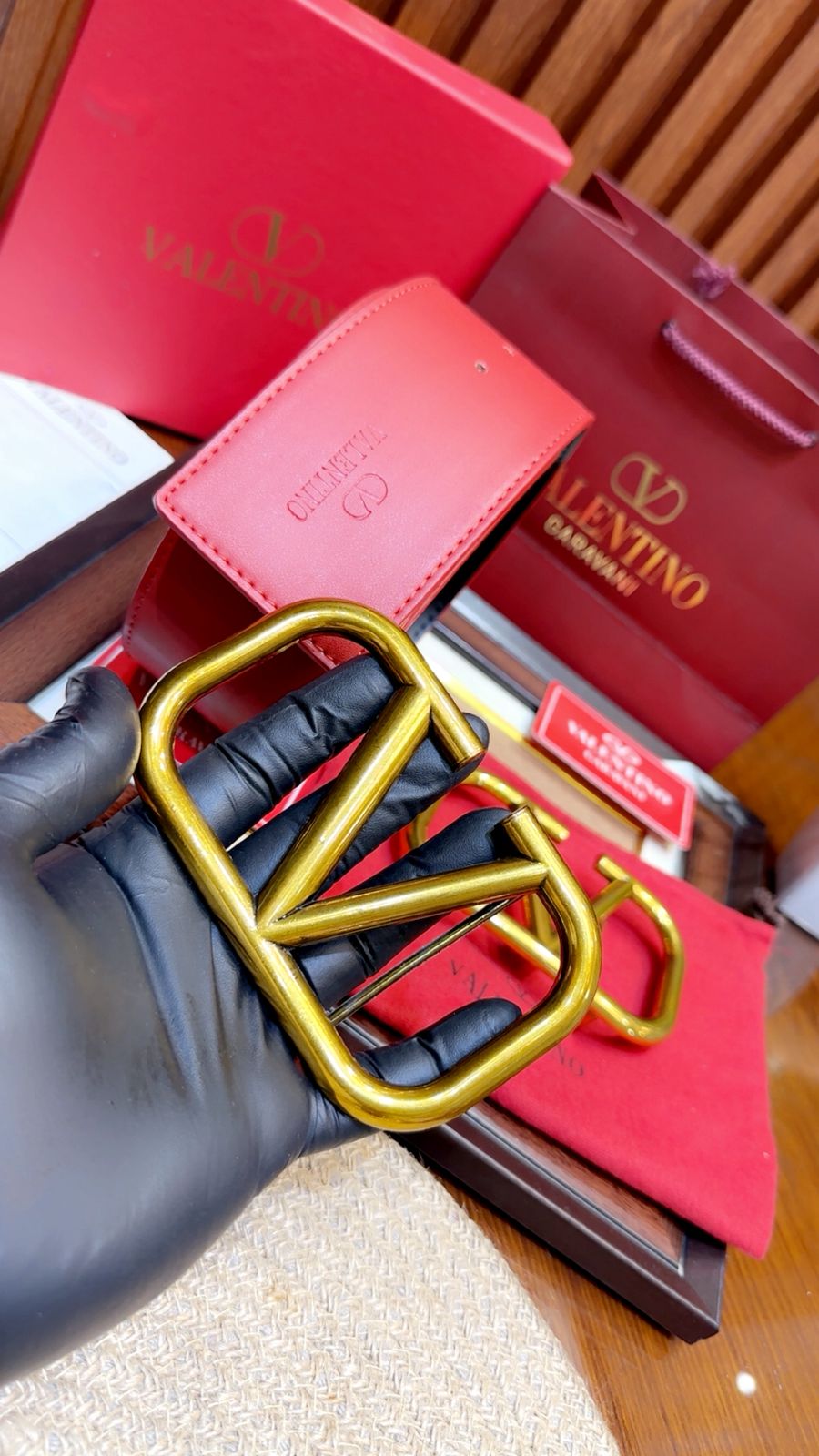 Replica Valentino Belt Set – First Copy Leather Belts