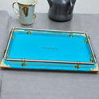 Replica Tifany & Co. Serving Tray – Luxury Blue Acrylic