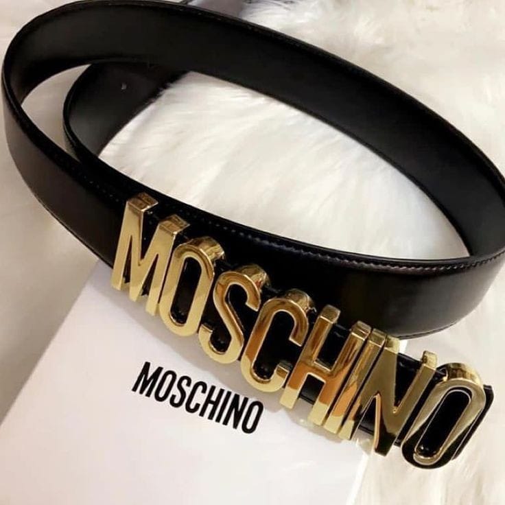 Premium Statement Letter Buckle Belt