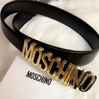 Premium Statement Letter Buckle Belt