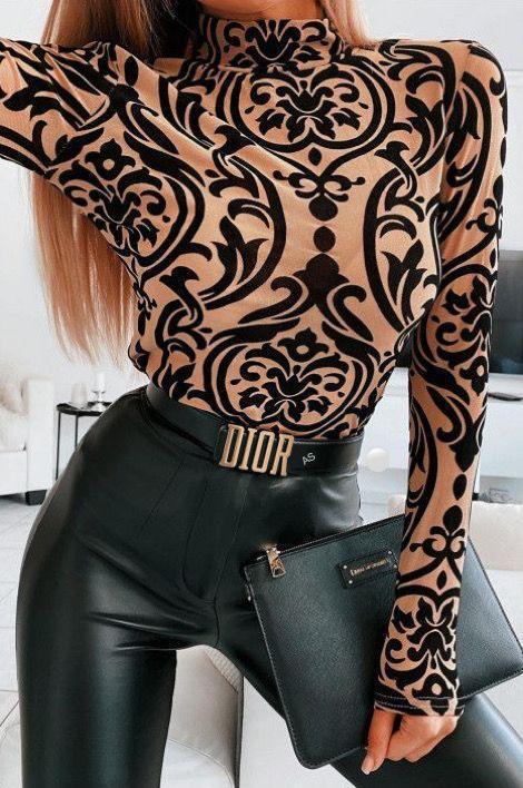 Premium Gold Letter Buckle Leather Belt