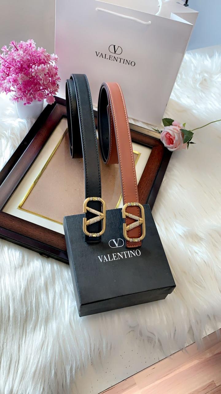 Luxury Designer-Style Leather Belt with Statement Buckle