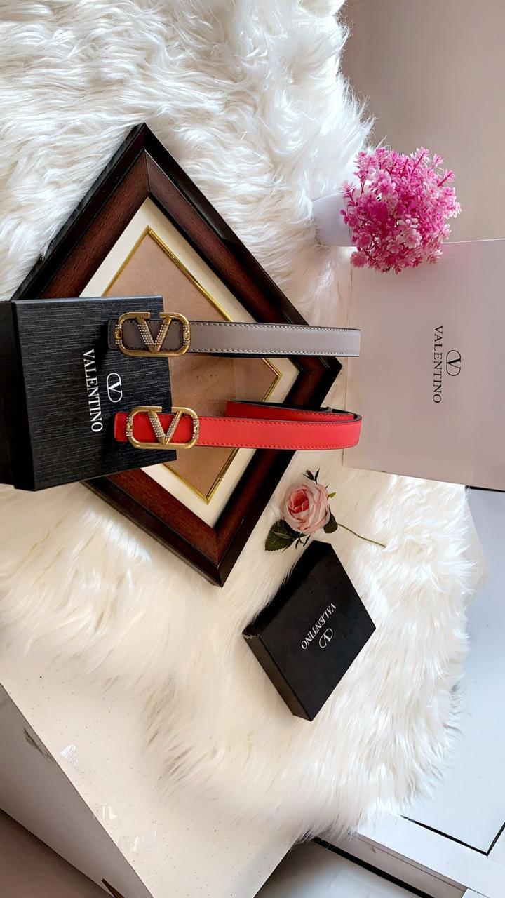 Luxury Designer-Style Leather Belt with Statement Buckle