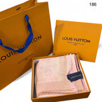 Luxury-Inspired Monogram Winter Shawl