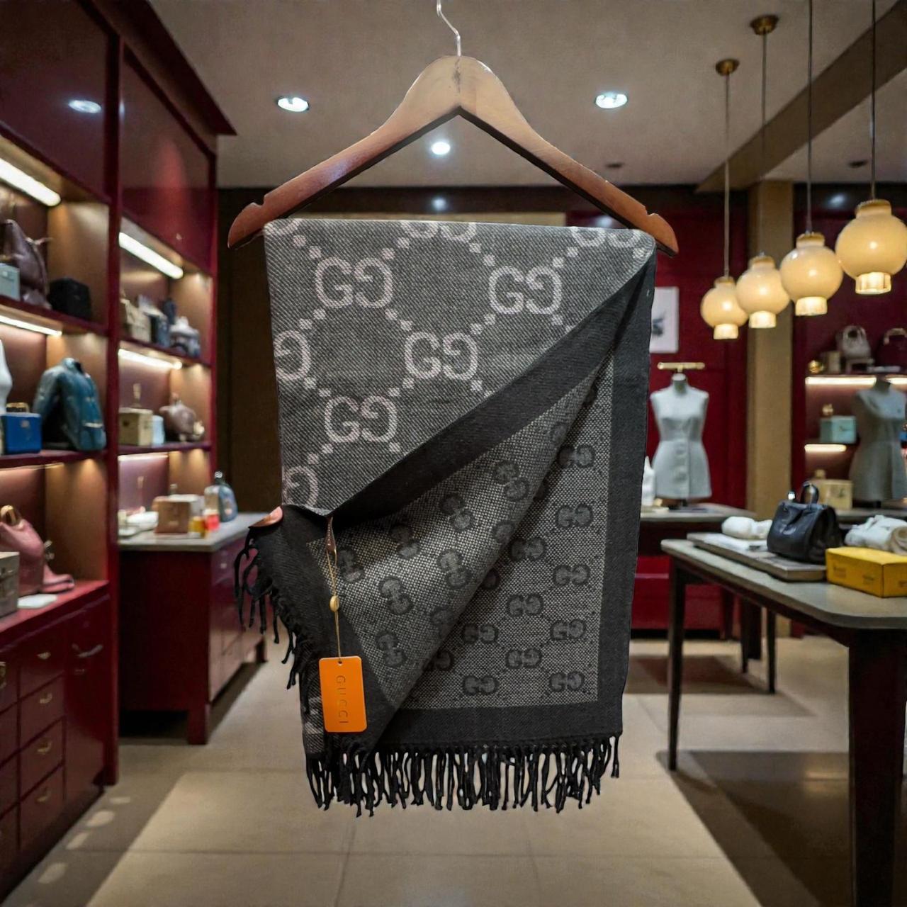 Unisex Winter Shawl for Men & Women | Soft Acrylic Blend Warm Stole