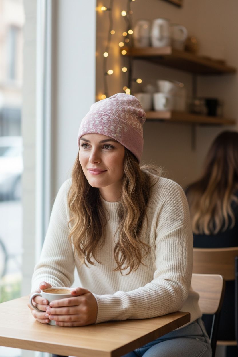 Unisex Winter Beanie Cap | Soft Knit Warm Hat for Cold Weather