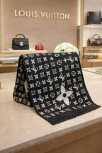 Unisex Designer Monogram Stole – Premium Winter Fashion Wrap