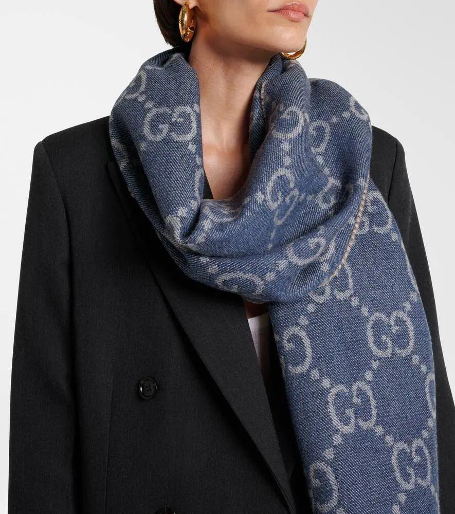 Unisex Monogram Pattern Winter Stole – Premium Soft Wrap