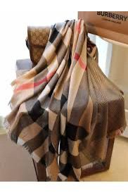 Classic Checkered Winter Shawl with Soft Textured Finish