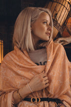 Elegant Jacquard Finish Soft Winter Stole