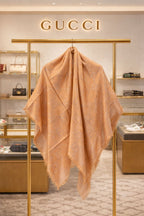 Elegant Jacquard Finish Soft Winter Stole