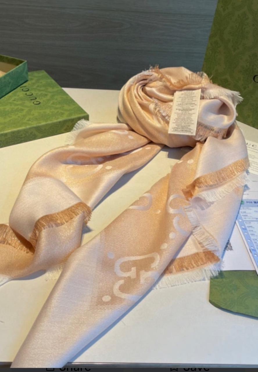 Elegant Jacquard Finish Soft Winter Stole