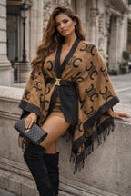 Luxury Monogram Style Winter Stole for Men & Women