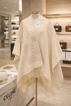 Luxury Monogram Style Winter Stole for Men & Women