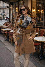 Premium Winter Wool Blend Scarf for Women – Soft & Warm