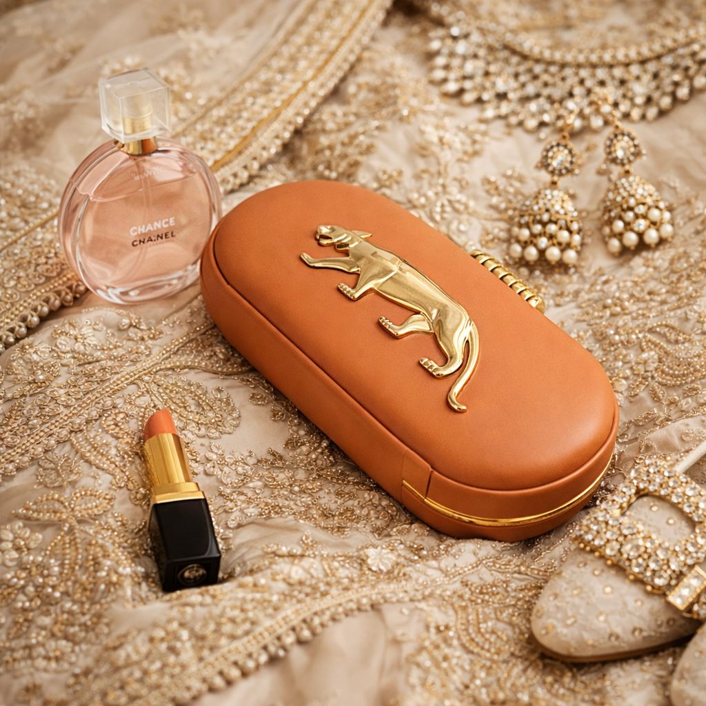 Panther Clutch – Bold & Elegant Statement Piece