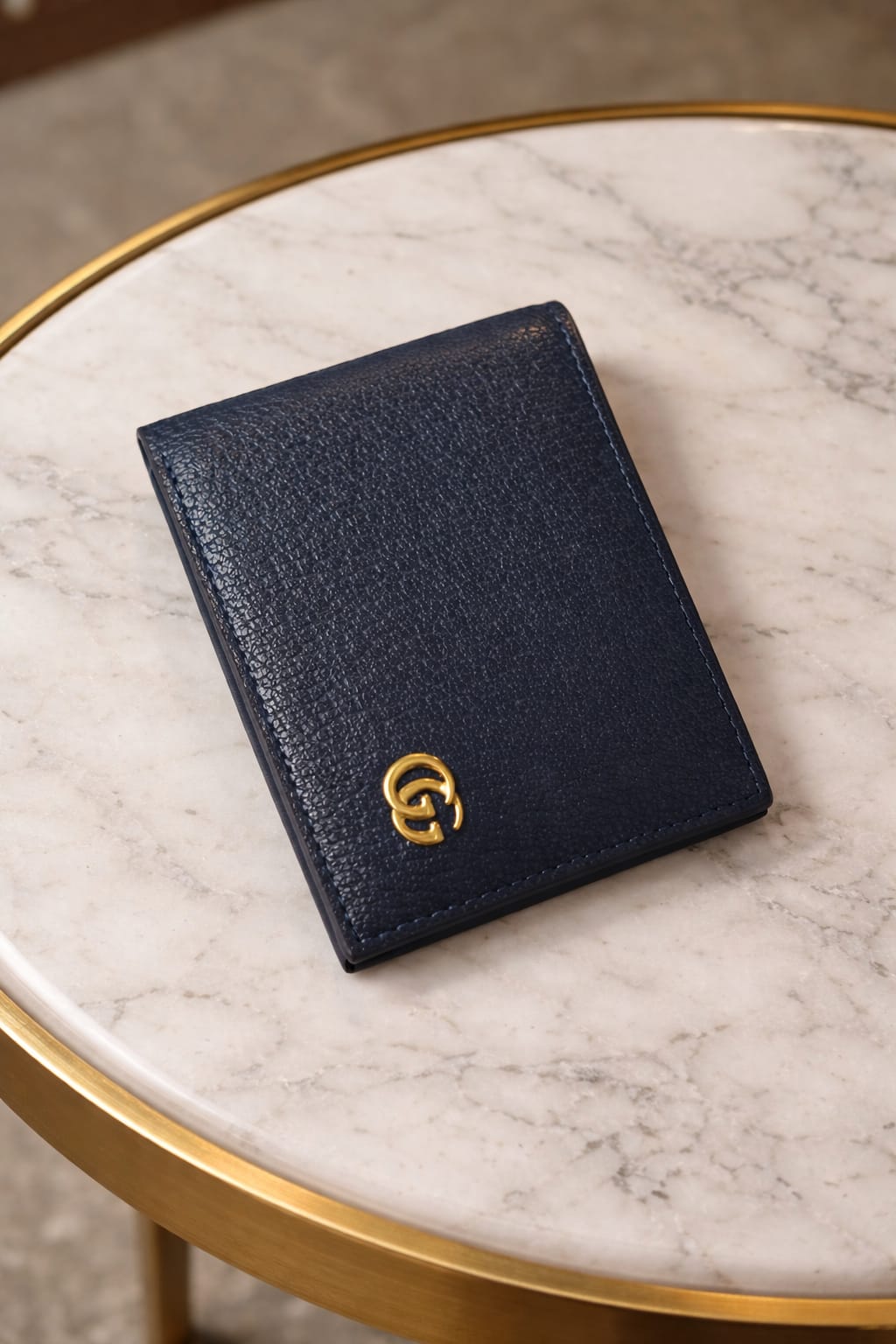 Luxury Stripe  Bi-Fold Wallet for Men