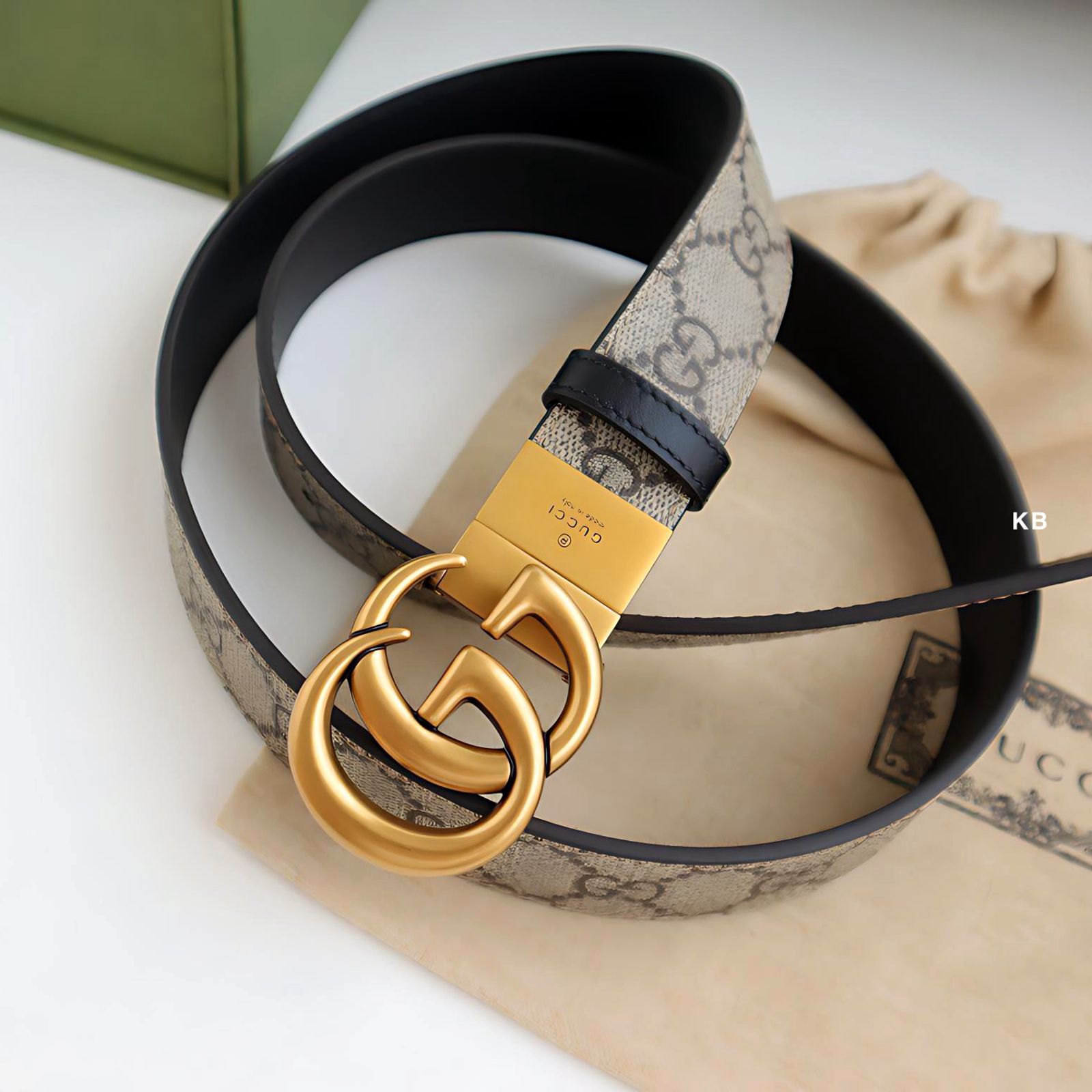 Gucci Belt Replica for Women – Pearl Embellished Leather