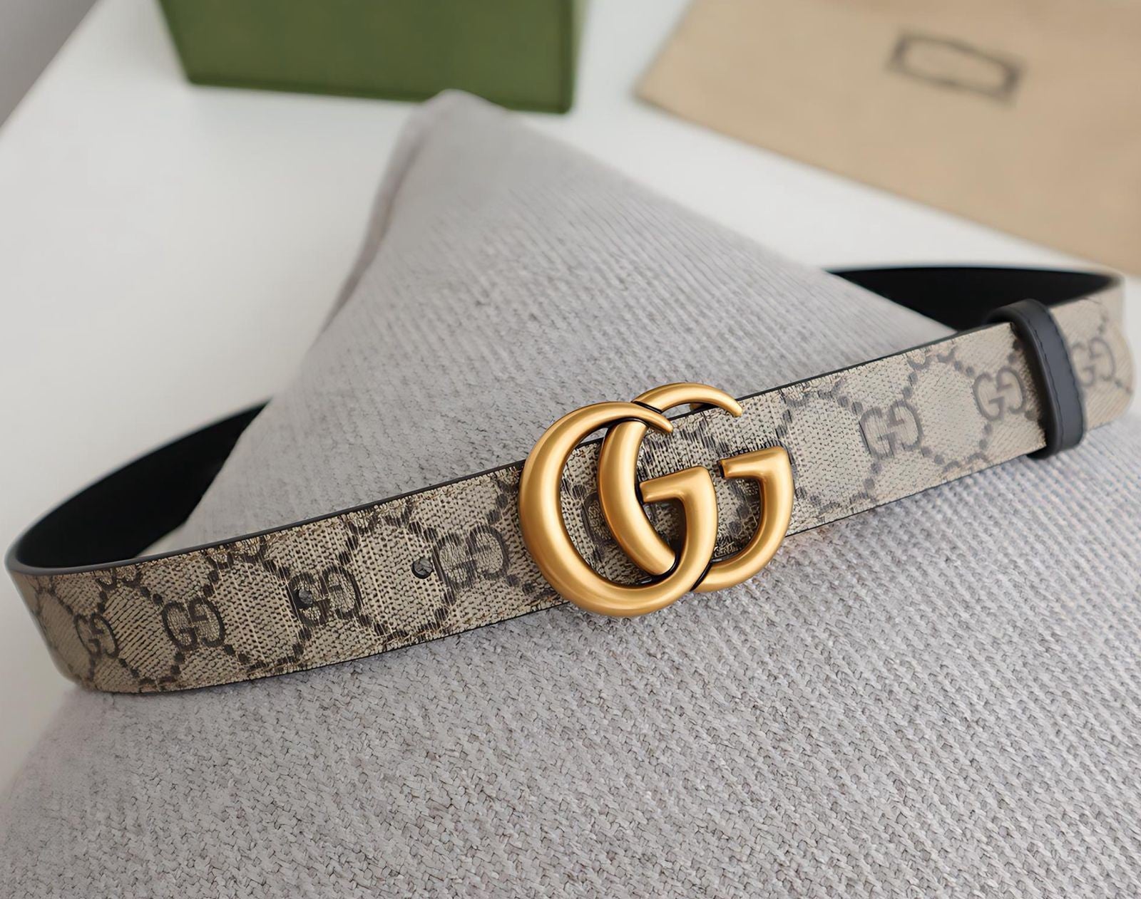 Gucci Belt Replica for Women – Pearl Embellished Leather