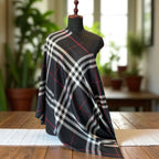 Burberry Signature Stole – First Copy Semi-Cotton Check Wrap (Unisex)