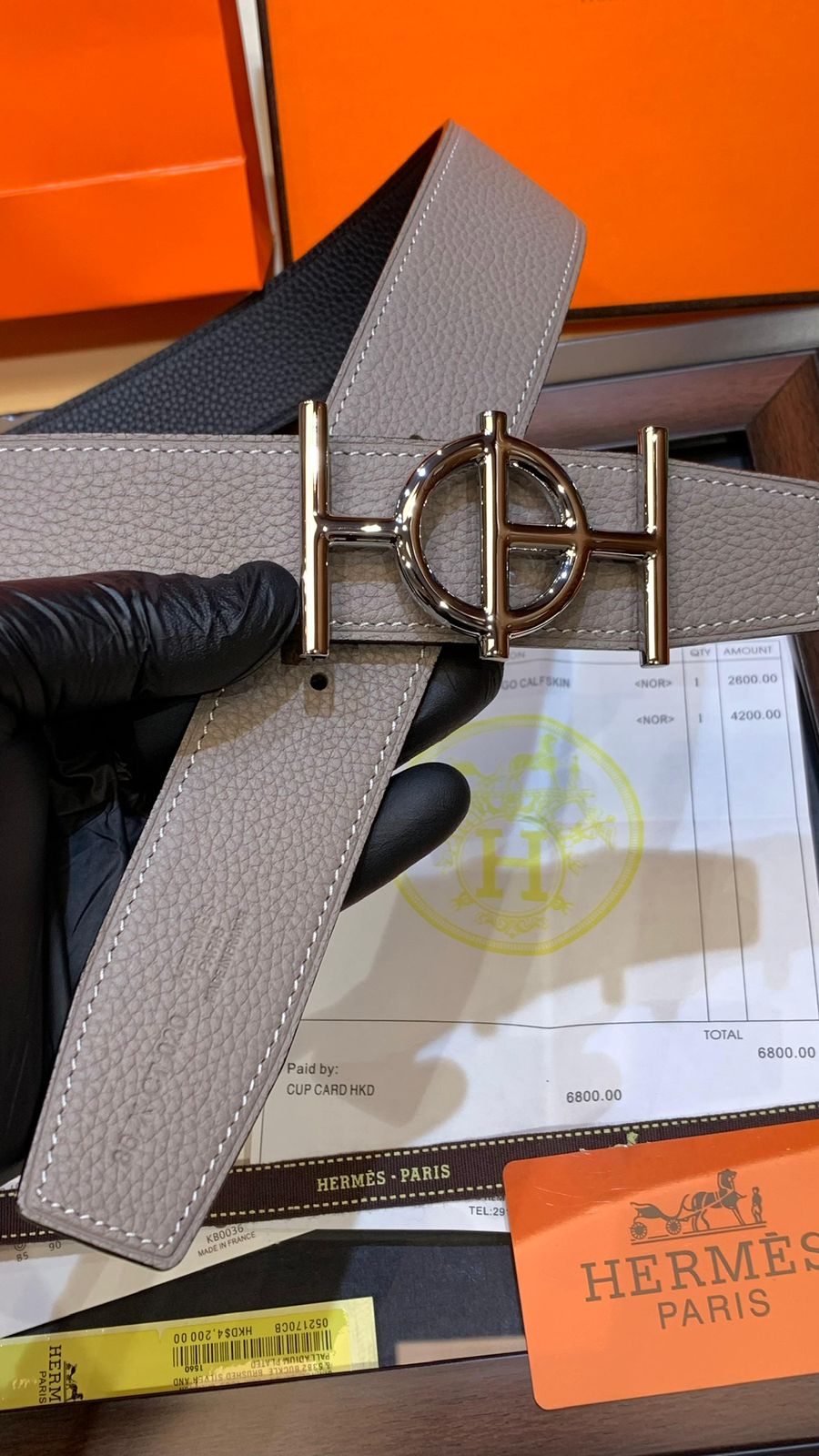 Luxury First Copy Hermès Leather Belt – Unisex Style