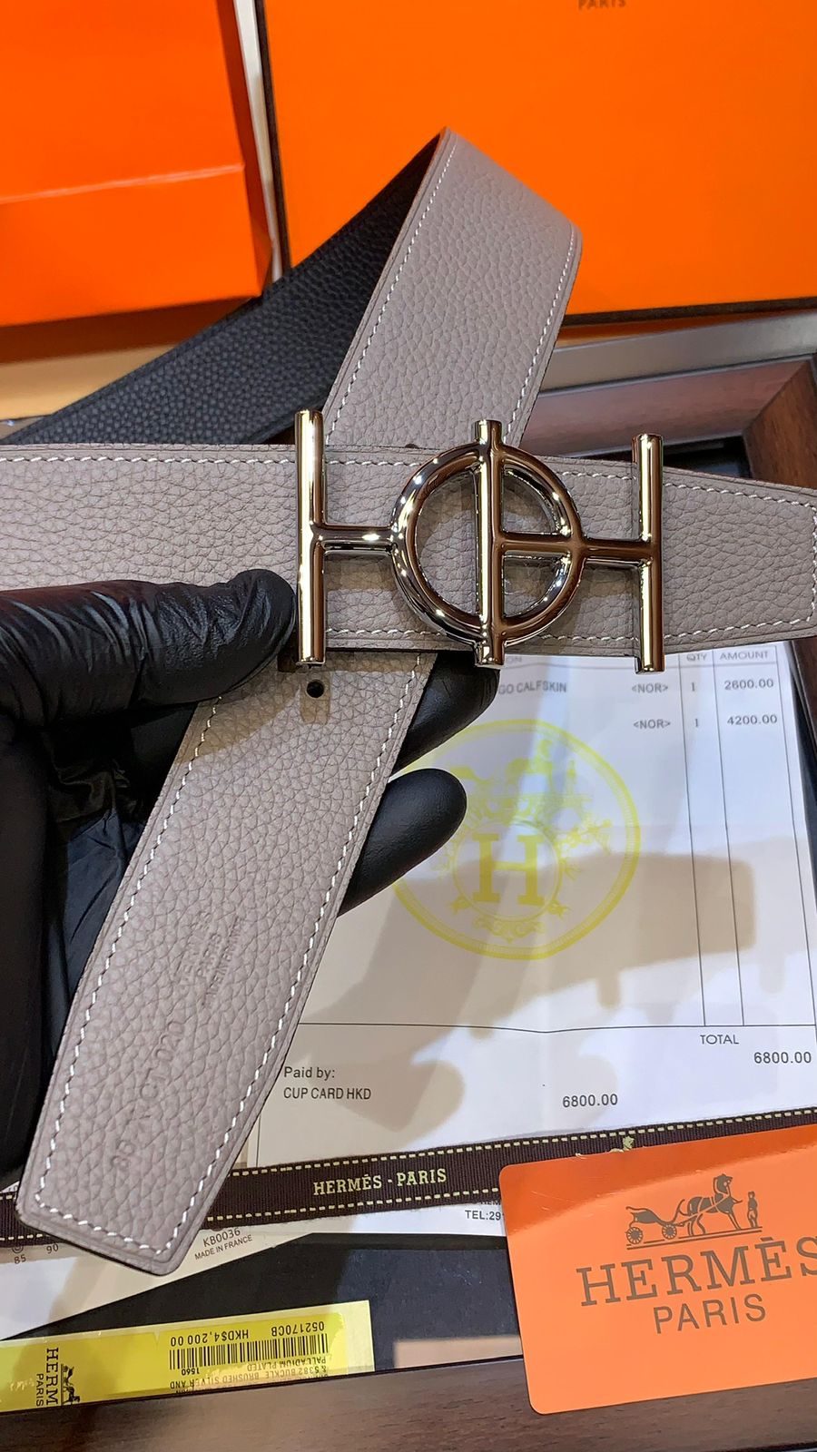 Luxury First Copy Hermès Leather Belt – Unisex Style