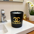 Chanel Luxury Scented Candle – First Copy Frosted Glass Jar