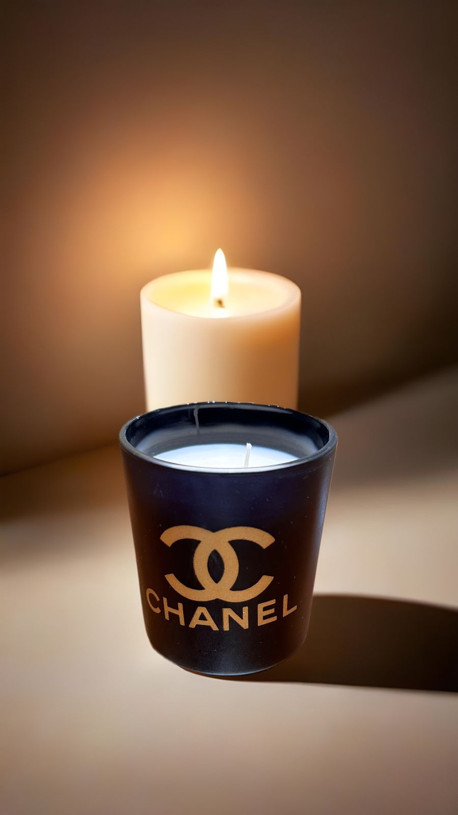 Chanel Luxury Scented Candle – First Copy Frosted Glass Jar