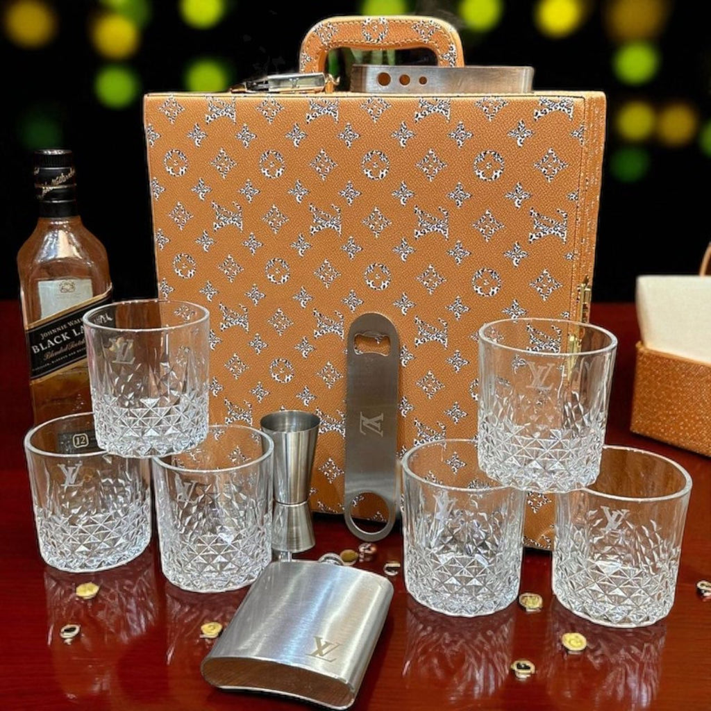 Luxury Whiskey Bar Gift Set – Complete Home Bar Essentials Collection