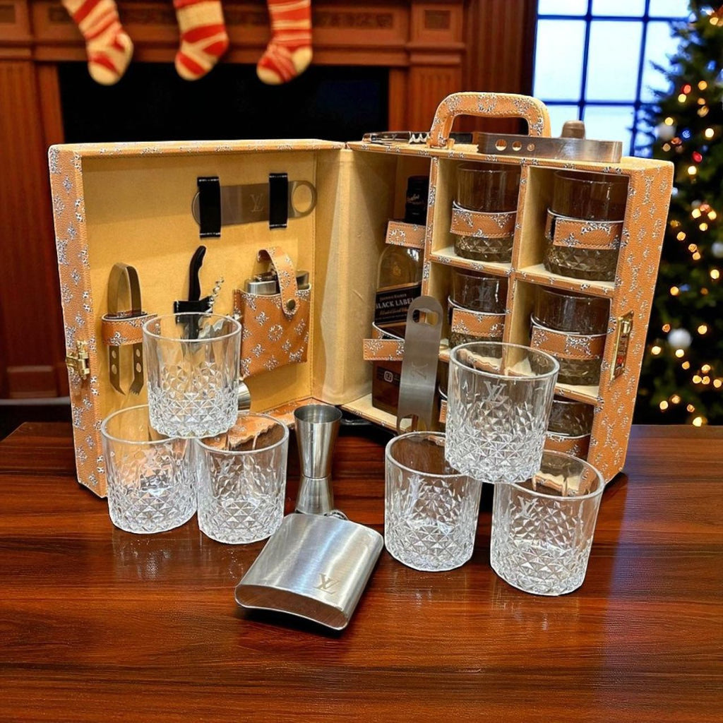 Luxury Whiskey Bar Gift Set – Complete Home Bar Essentials Collection