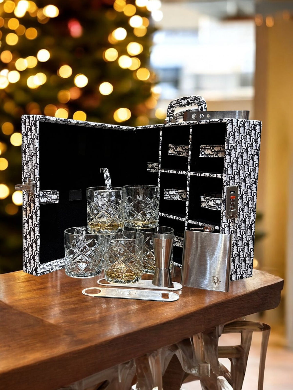 Luxury Whiskey Bar Gift Set – Complete Home Bar Essentials Collection