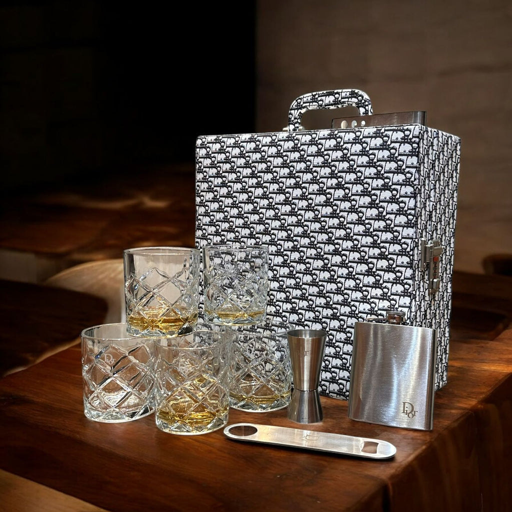 Luxury Whiskey Bar Gift Set – Complete Home Bar Essentials Collection