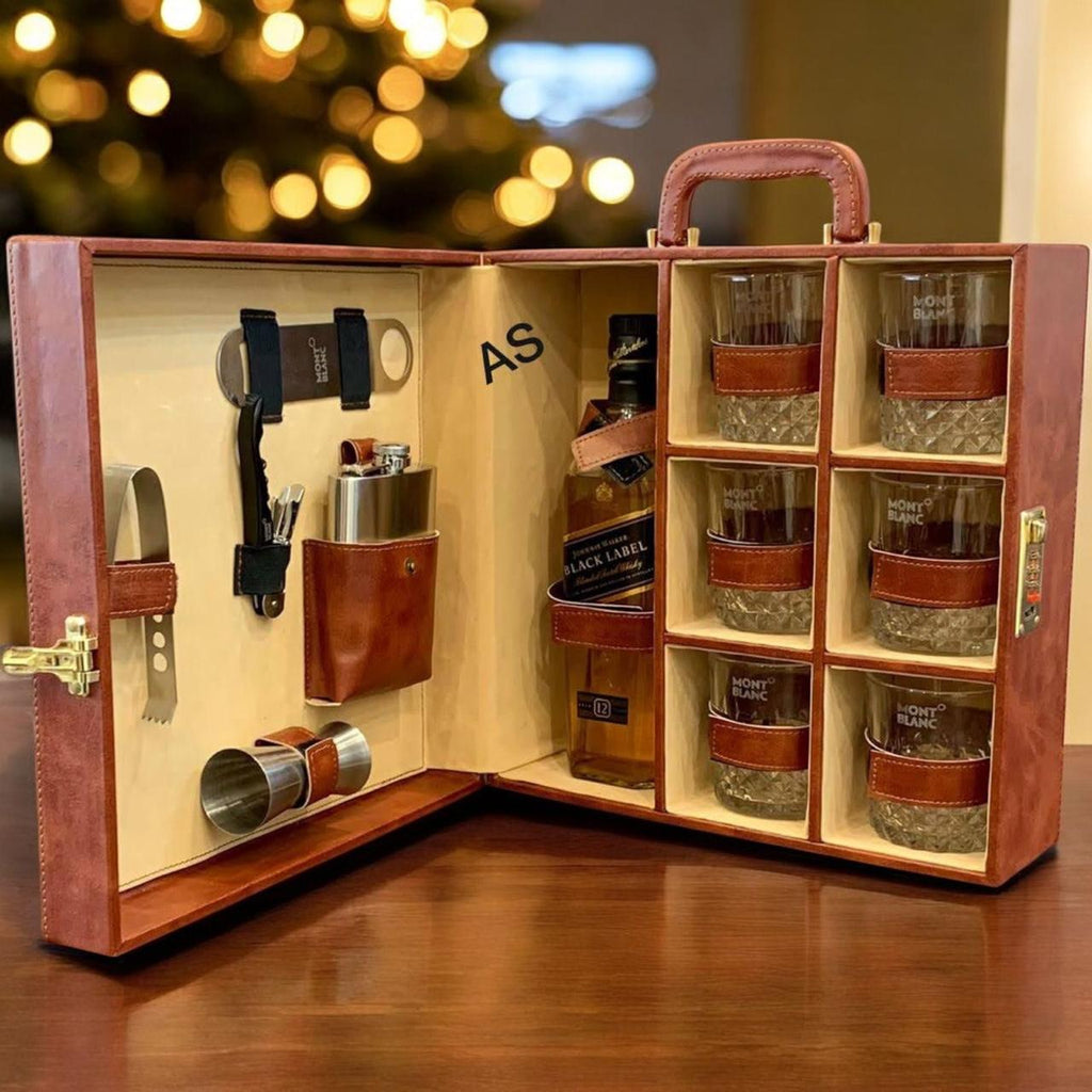 Luxury Whiskey Bar Gift Set – Complete Home Bar Essentials Collection