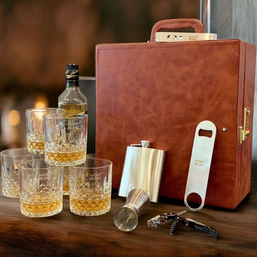 Luxury Whiskey Bar Gift Set – Complete Home Bar Essentials Collection