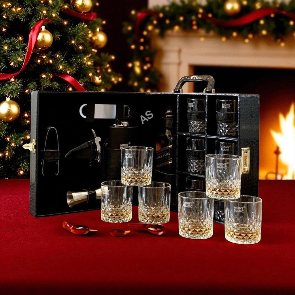Luxury Whiskey Bar Gift Set – Complete Home Bar Essentials Collection