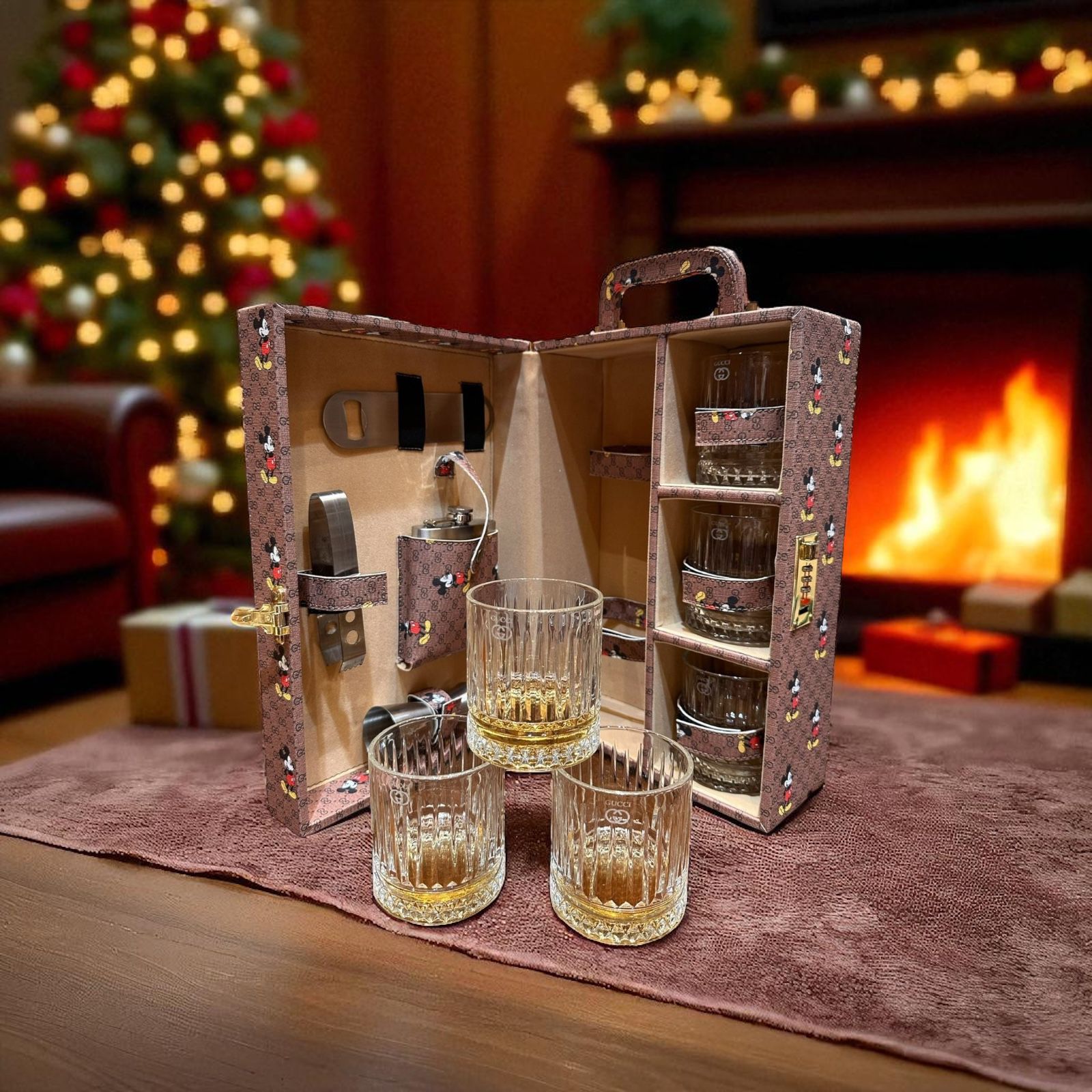 Mickey Whiskey Bar Box Set – First Copy Luxury Bar Kit