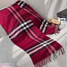 Luxurious Checkered Cashmere Scarf with Fringed Edges