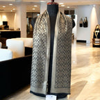 Luxury Designer Monogram Stole – Premium Winter Collection