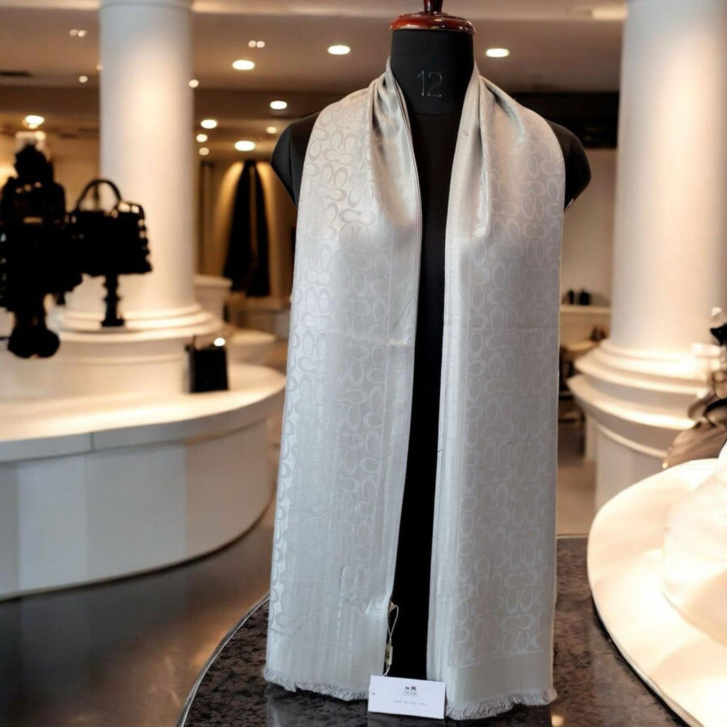Luxury Designer Monogram Stole – Premium Winter Collection
