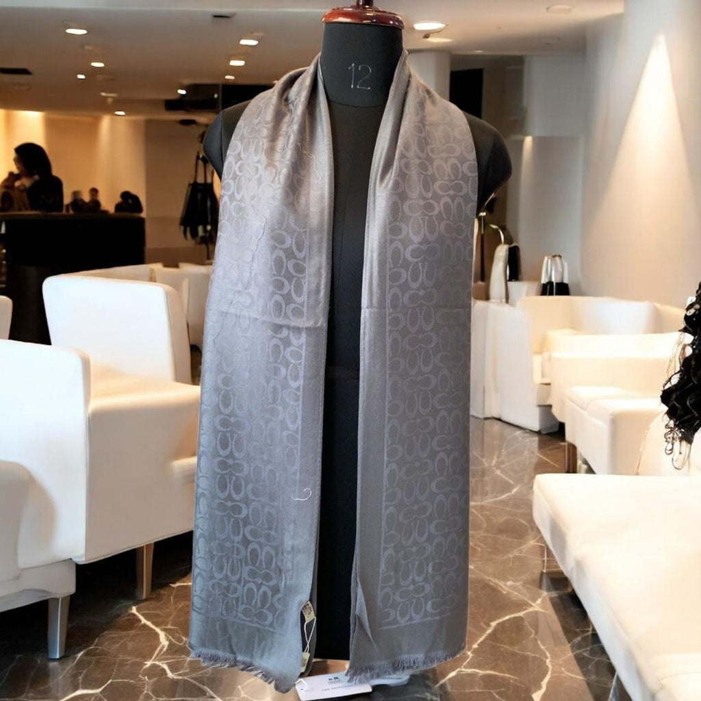 Luxury Designer Monogram Stole – Premium Winter Collection