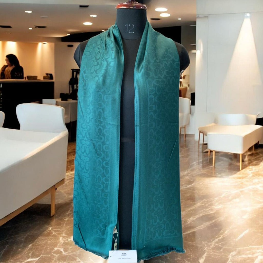 Luxury Designer Monogram Stole – Premium Winter Collection