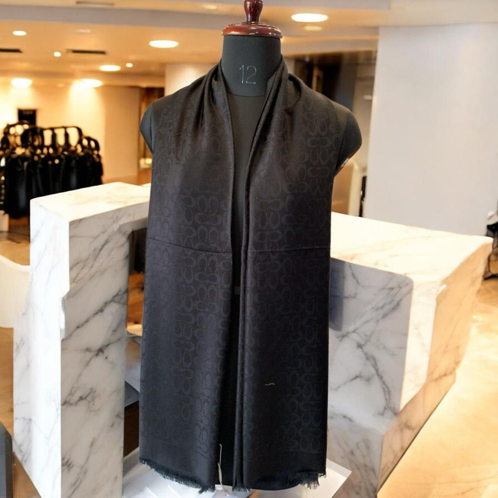 Luxury Designer Monogram Stole – Premium Winter Collection