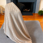 Signature Designer Monogram Stole – Premium Unisex Winter Wrap