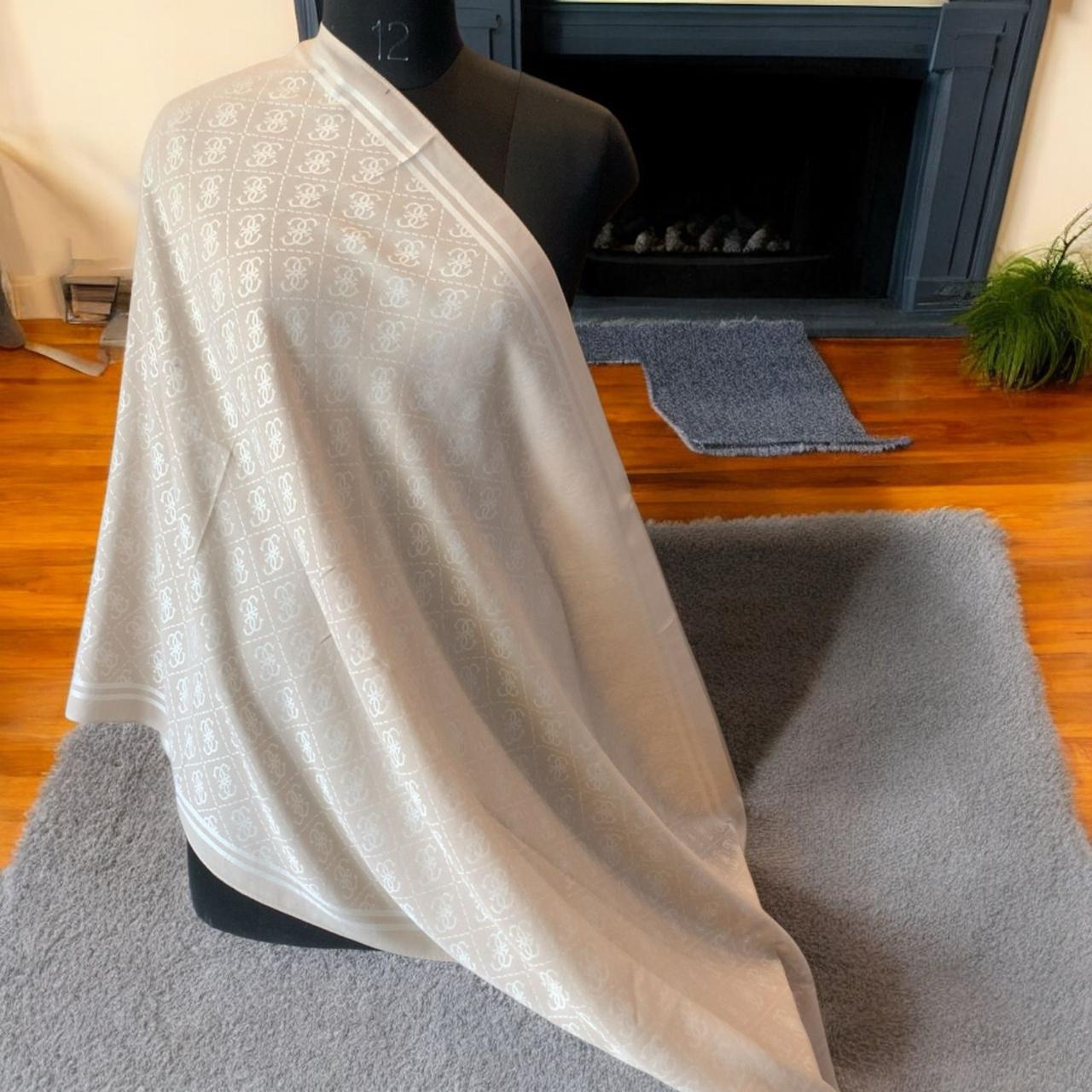 Signature Designer Monogram Stole – Premium Unisex Winter Wrap