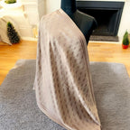 Signature Designer Monogram Stole – Premium Unisex Winter Wrap